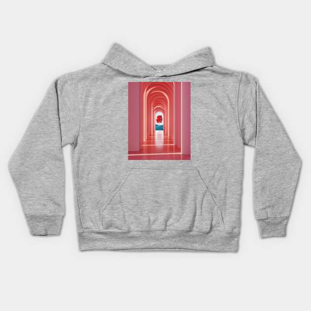 Arches Kids Hoodie by NineSidedShape